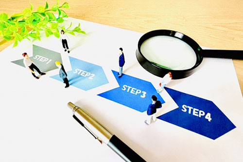 【5ステップ】農地転用の相談から地目変更登記までの流れ