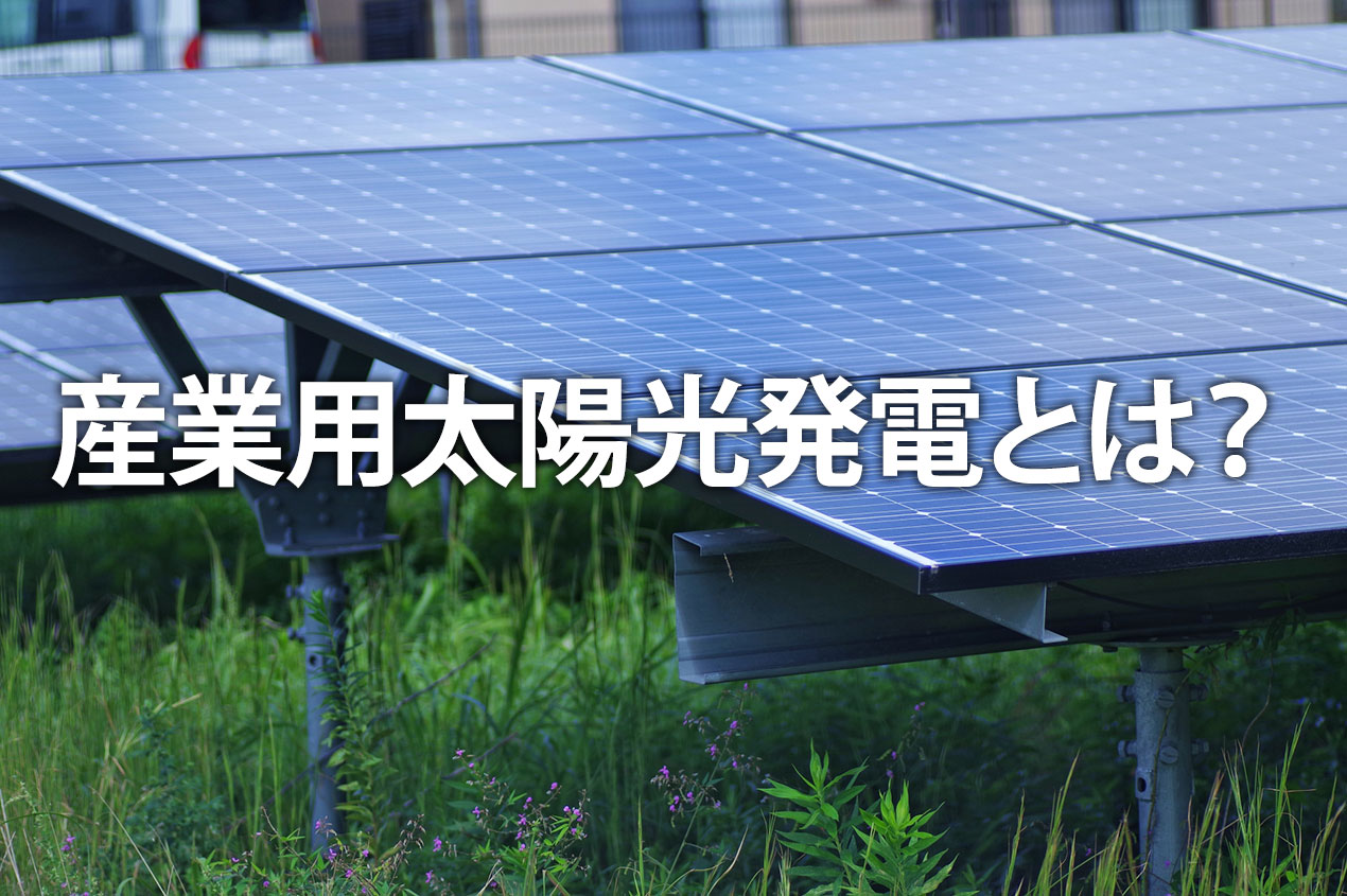 産業用太陽光発電とは？メリット・設置費用から今後の動向まで解説