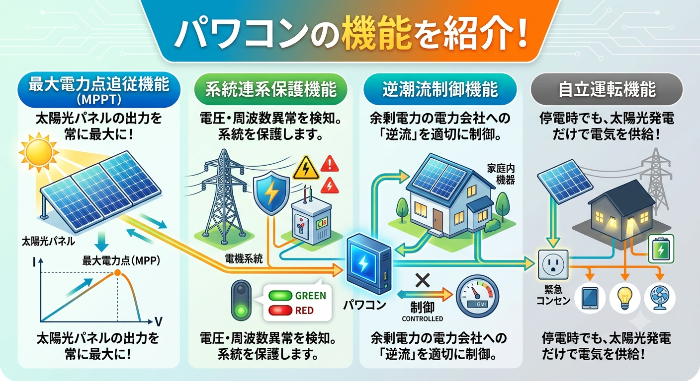 パワコンの機能