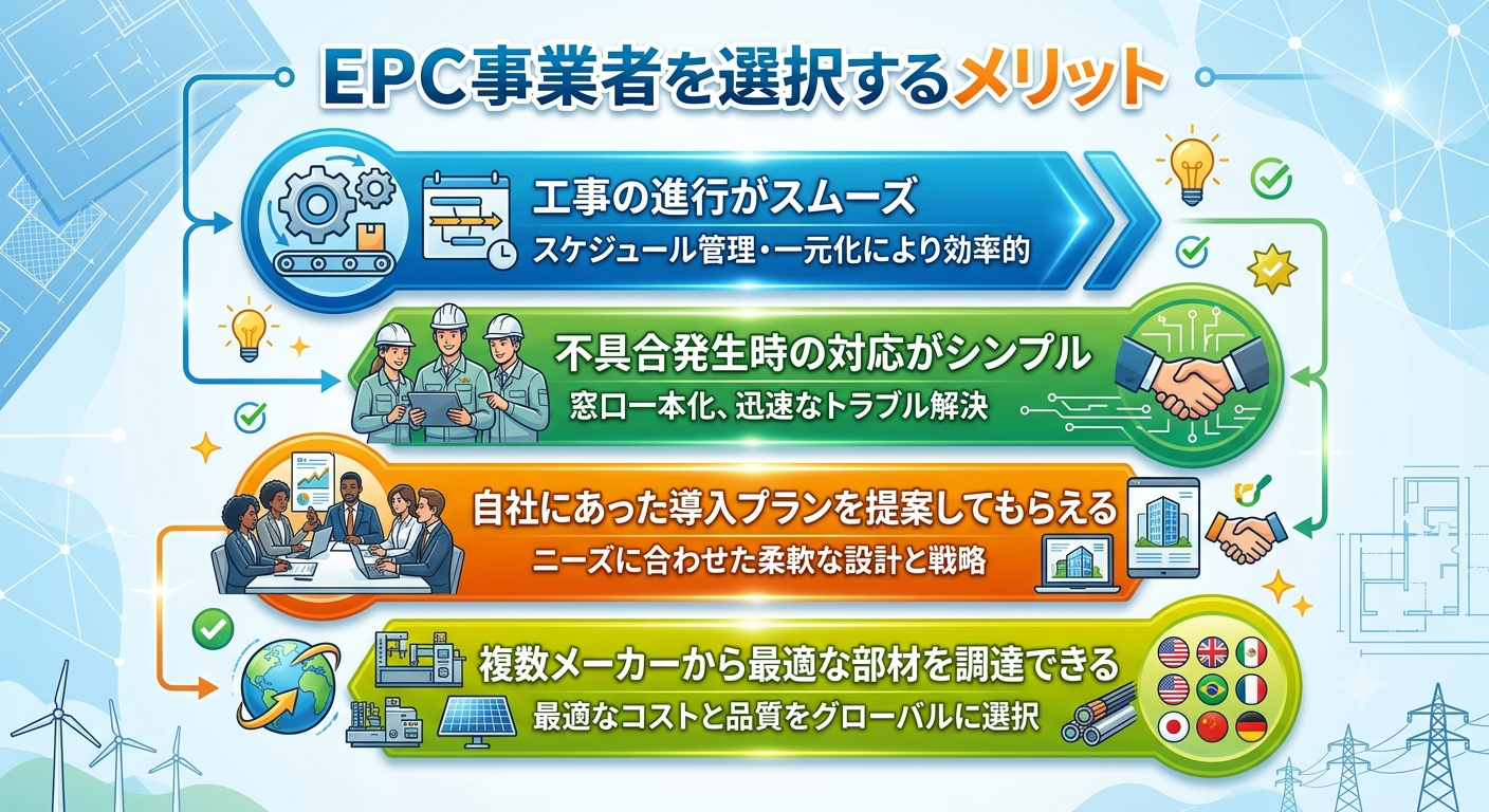 EPC事業者を選択するメリット