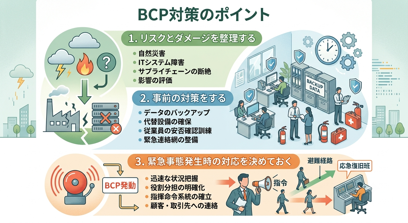 BCP対策のポイント